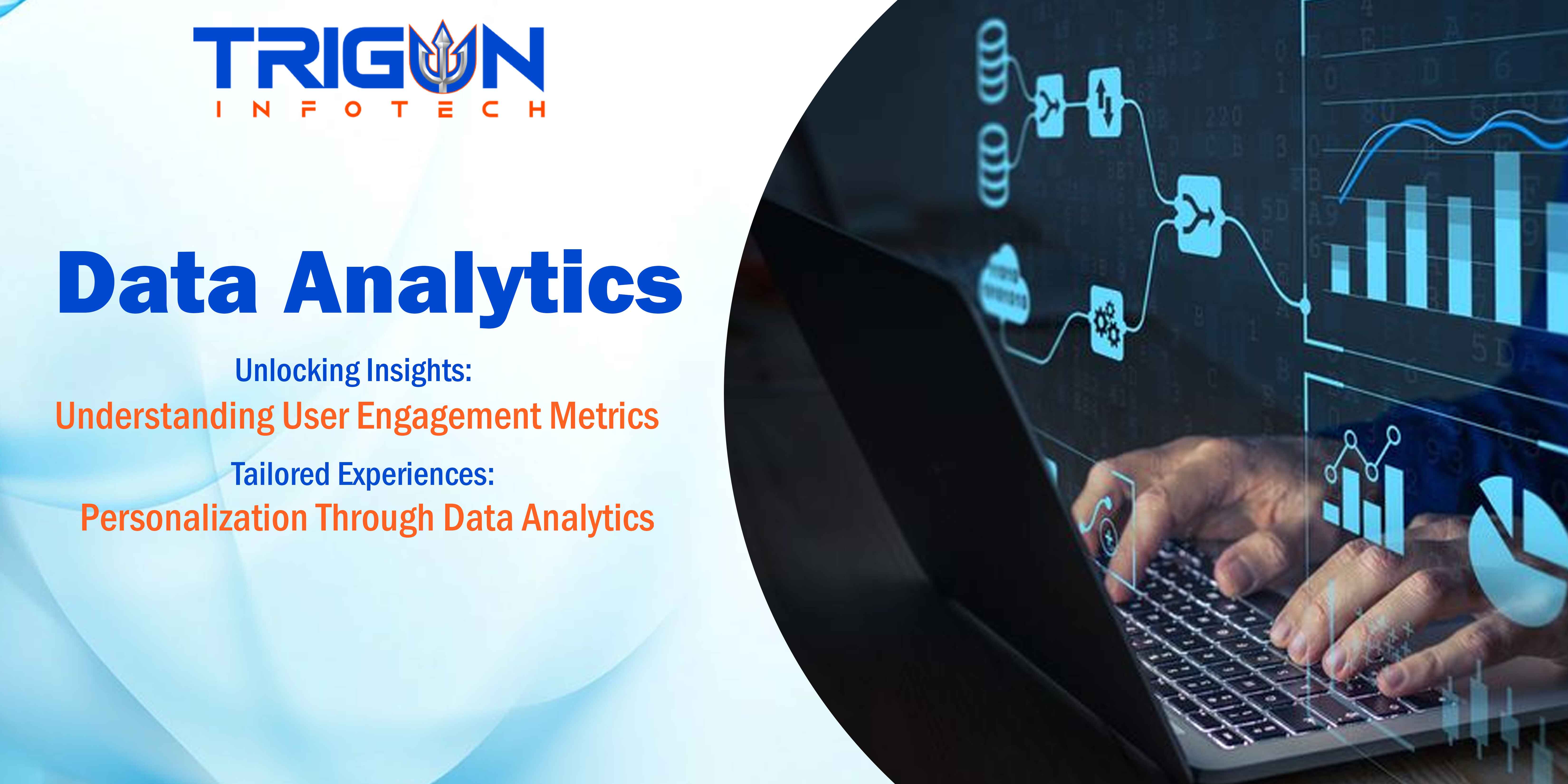 Data analytics dashboard showing user behavior and app performance metrics